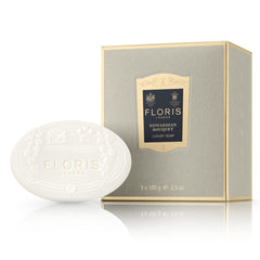 FLORIS Edwardian Bouquet Luxury Soap - 3 x 100 g